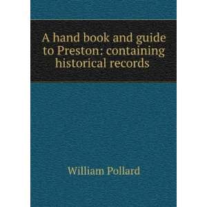  A hand book and guide to Preston containing historical 