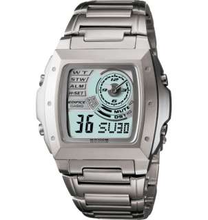CASIO EFA123D 7A MENS EDIFICE WORLD TIME STAINLESS STEEL DRESS WATCH 