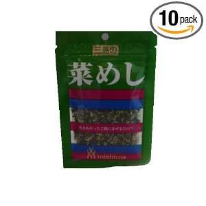 Mishima Nameshi Rice Seasoning Mix, .63 Ounce Units (Pack of 10)