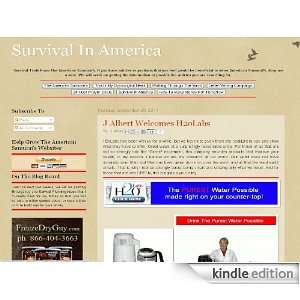  Survival In America Kindle Store J Albert of Three J 