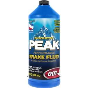  Peak PBF032D4 DOT 4 Brake Fluid   32 oz., (Case of 12 