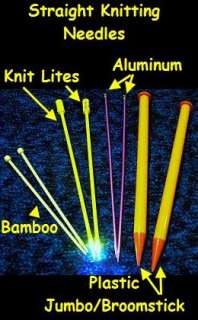   Aluminum SinglePoint Needles – Jumboor Broomstick Lace Needles