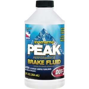  Peak PBF012D3 DOT 3 Brake Fluid   12 oz., (Case of 12 