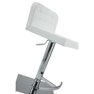   Adjustable Swival Bar Stool With Back   C130 3WH