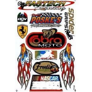   Motocross Racing Tuning Decal Sticker Sheet C148 