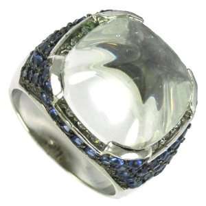  Smoky Cabochon Ring Jewelry