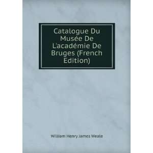  Catalogue Du MusÃ©e De LacadÃ©mie De Bruges (French 