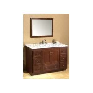  Ronbow 48 Bathroom Vanity Set W/ Ceramic Sinktop & Mirror 