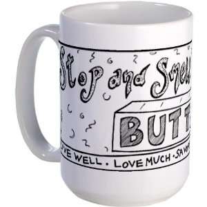  Butter Large Mug by  