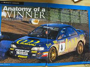 ORIGINAL 1995 ROAD REPORT   Colin McRae SUBARU Impreza  