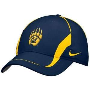  Nike Cal Golden Bears Navy Blue Conference Flex Fit Hat 
