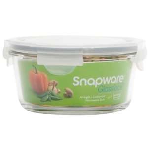  Glass Lock Food Storage by Snapware   2.3 Cup Round