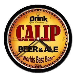  CALIP beer and ale cerveza wall clock 