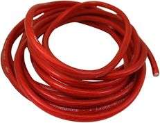 Cadence 4G150 Red 4 AWG Gauge 4 Foot Amp Ground Installation Wire 