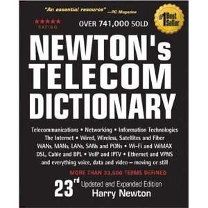    Newtons Telecom Dictionary [Paperback] Harry Newton Books