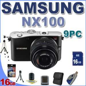  Samsung NX 100 Mirrorless Digital Camera W/20 50mm Lens 
