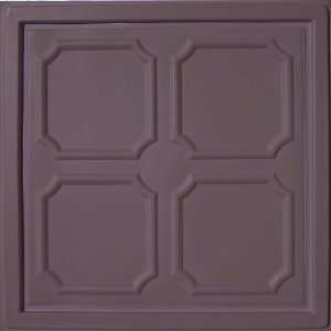  Alfa Chocolate Brown (24x24 Pvc) Ceiling Tile