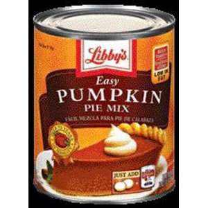 Libbys Easy Pumpkin Pie Mix   12 Pack  Grocery & Gourmet 