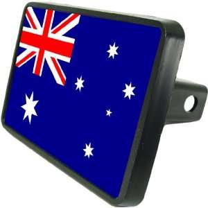  Australian Flag Custom Hitch Plug for 1 1/4 receiver from 
