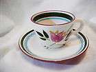 Vintage Stangl Pottery Cup & Saucer Set   Country Garde
