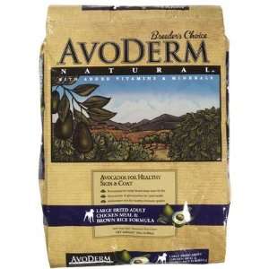  AvoDerm Natural Large Breed Dog Food   15 lb (Quantity of 