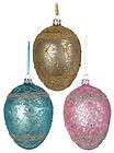 pink blue gold blown glass easter egg $ 18 79  see 