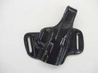 BLACK LEATHER HOLSTER GLOCK 26 OR GLOCK 27 RIGHT HANDED  