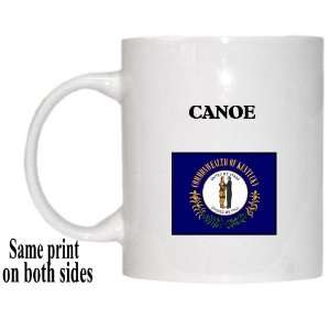  US State Flag   CANOE, Kentucky (KY) Mug 
