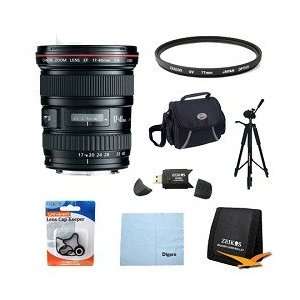 40mm f/4L USM Ultra Wide Angle Zoom Lens for Canon SLR Cameras w/ 77mm 