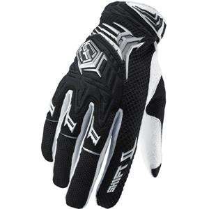  2011 Shift Racing Faction Gloves   Black   8 (Small 