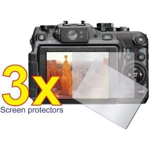  3x Canon PowerShot G12 Digital Camera Premium Clear LCD 