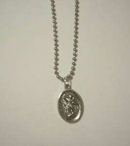 St. Michael Medal Stainless Steel Necklace SOLDIERS  