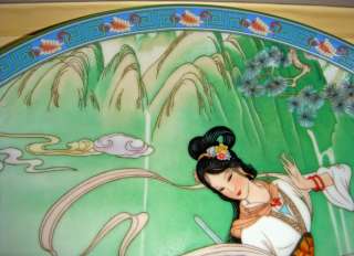   Jingdezhen LEGENDS OF WEST LAKE Oriental Plates Bxs+COAS Vy Pretty