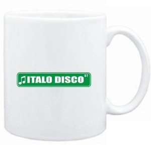    Mug White  Italo Disco STREET SIGN  Music