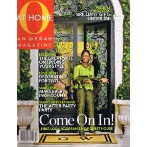    OPRAH AT HOME MAGAZINE WINTER 2005 COME ON IN Various Books