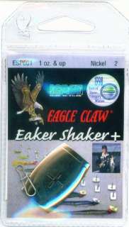 100 PACKS) EAGLE CLAW EAKER SHAKER LURE ACTION MAKER  