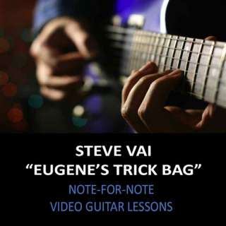 Steve Vai Eugenes Trick Bag Guitar Lesson DVD NEW  