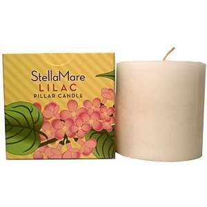    Stella Mare Lilac 3 X 3 Inch Pillar Candle
