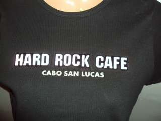 Cabo San Lucas Hard Rock Cafe ladies top size Large  