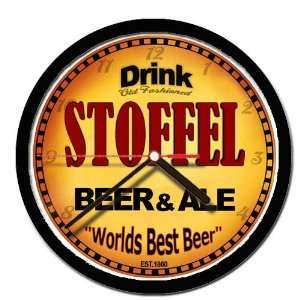  STOFFEL beer and ale cerveza wall clock 