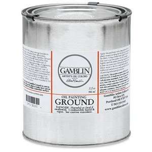  Gamblin Oil Painting Ground   8 oz, Painting Ground Arts 