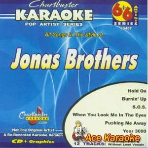  POP6 Karaoke CDG CB40407   Jonas Brothers Musical Instruments