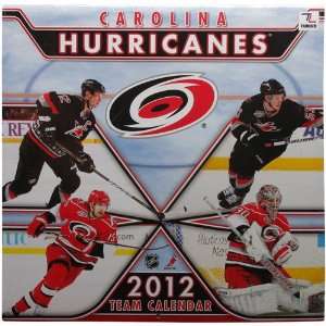 Carolina Hurricanes 2012 Wall Calendar 12 X 12