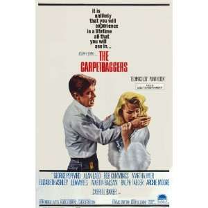  The Carpetbaggers   Movie Poster   27 x 40