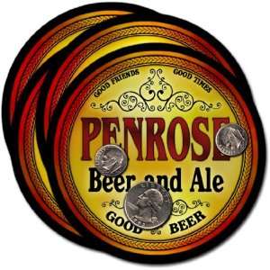  Penrose , CO Beer & Ale Coasters   4pk 