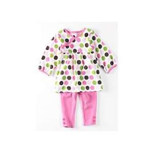  Carters Baby Girls 2 piece Long sleeve Pant Set   Size 18 