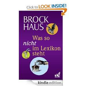 Brockhaus Was so nicht im Lexikon steht (German Edition) Joachim 