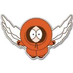  South Park Kenny McCormick wings bumper sticker 6 x 4 
