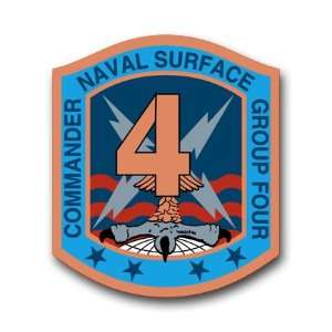  US Navy Surface Group Four Decal Sticker 3.8 Everything 