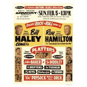   Roy Hamilton   Rock n Roll Concert   15.6x11.7 inches